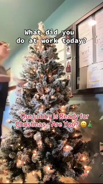 thumbnail Our Lobby is Ready for Christmas...Are You?🎄❤️